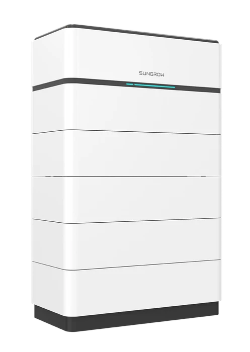 Sungrow SBH battery tower. Product range shown; selected module count varies.