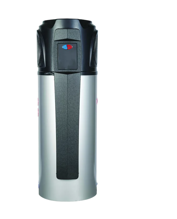 EvoHeat Evo150-1 150L. Representative current EvoHeat range photograph; tank heights may differ.