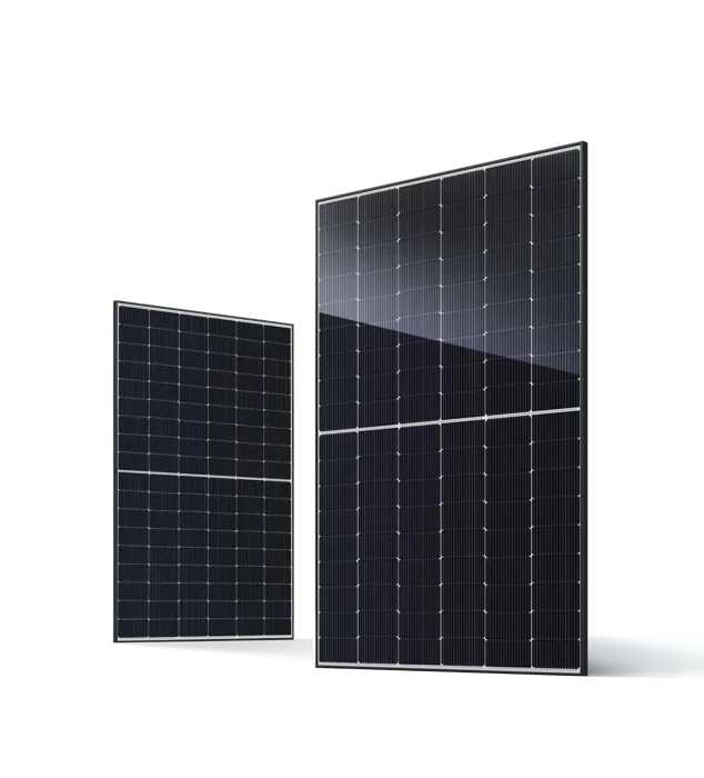 JA Solar DeepBlue 4.0 LR 450 W. Representative current product range photograph.